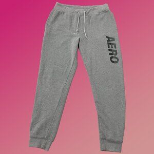 Aeropostale Men's Small Sweatpants with Drawstring and Stretchy Waist